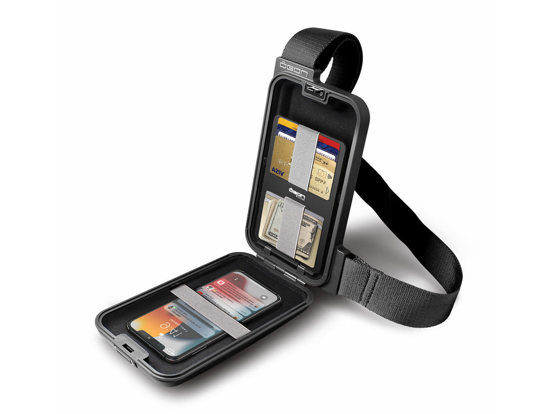 Ogon Phone Sling Bag & Wallet, open