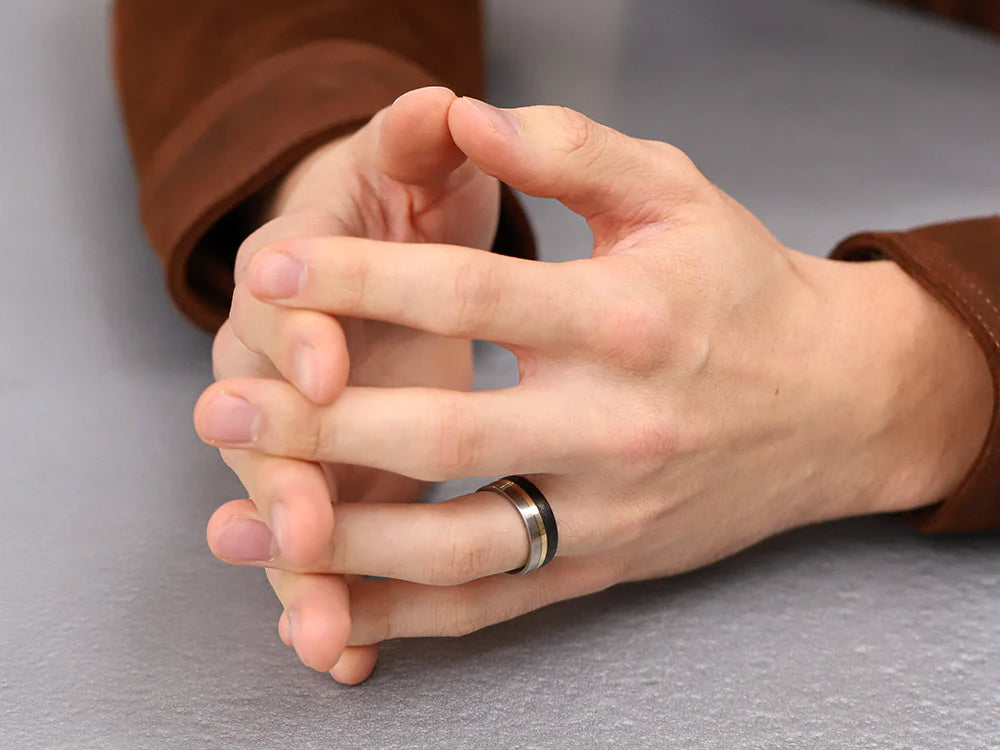 Archduke ring on a hand