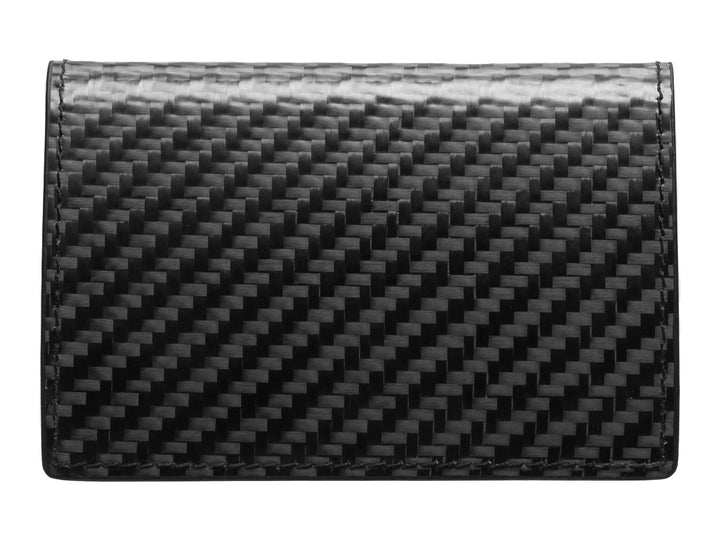 CarbonFG Flexy carbon fiber business card holder, front
