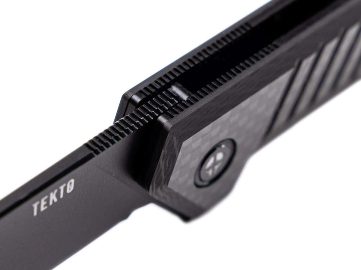 Tekto F1 Alpha Linerlock Knife up close