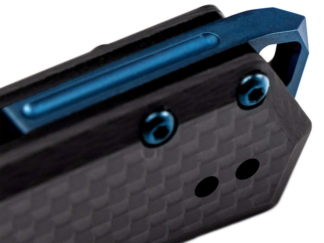 Tekto F1 Alpha Linerlock Knife up close back