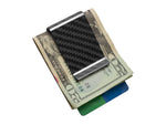 Real Carbon Fiber Money Clip / High-Gloss