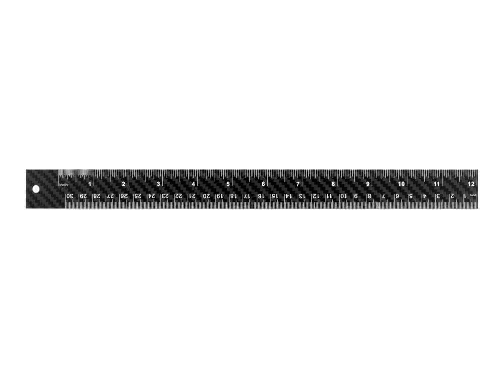 Carbon fiber ruler
