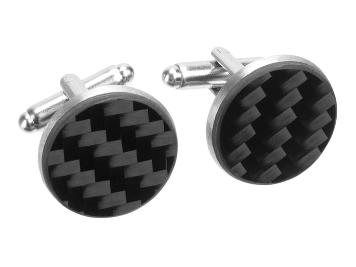 Ledon Carbon Fiber Cuff Links