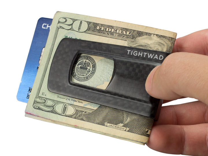 Tightwad Carbon Fiber Money Clip