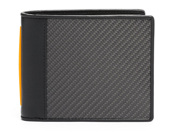 Tumi x McLaren carbon fiber global double billfold wallet