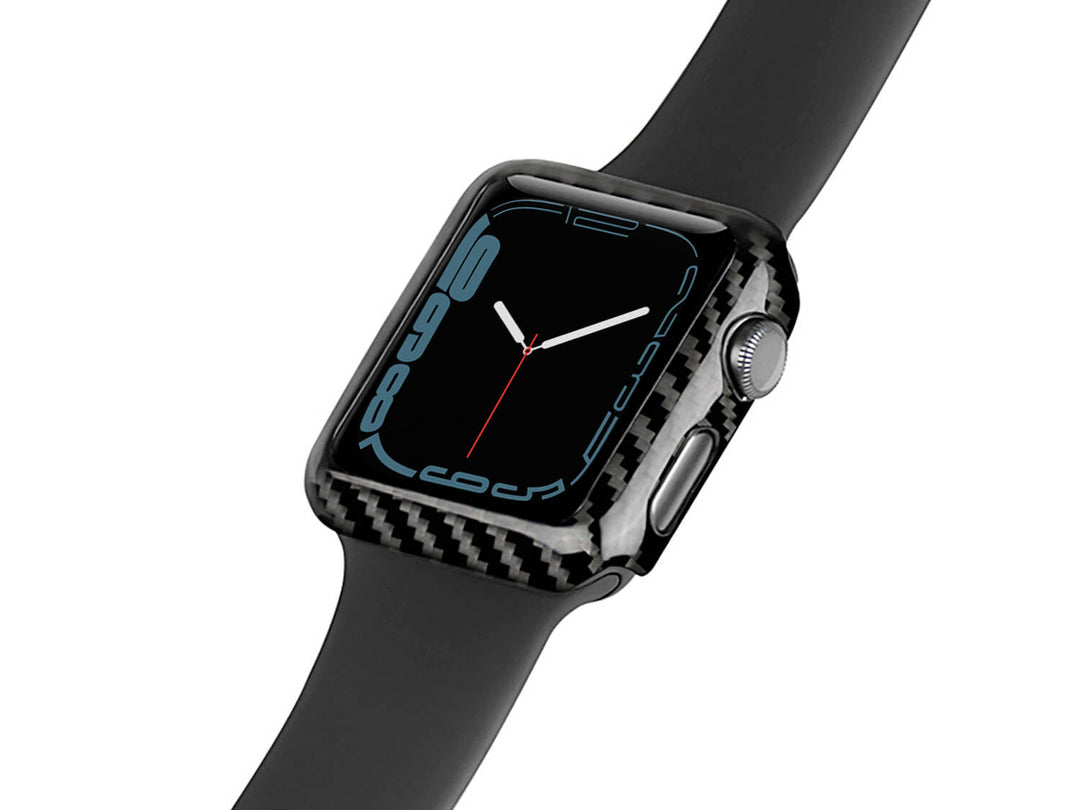 CarboShield carbon fiber Apple Watch case for Series 7, 45mm