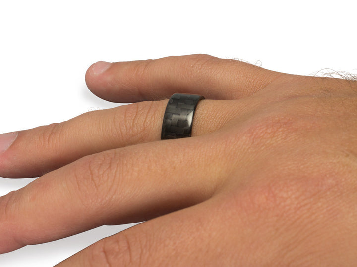 Ultra Carbon Fiber Ring - Original / Polished