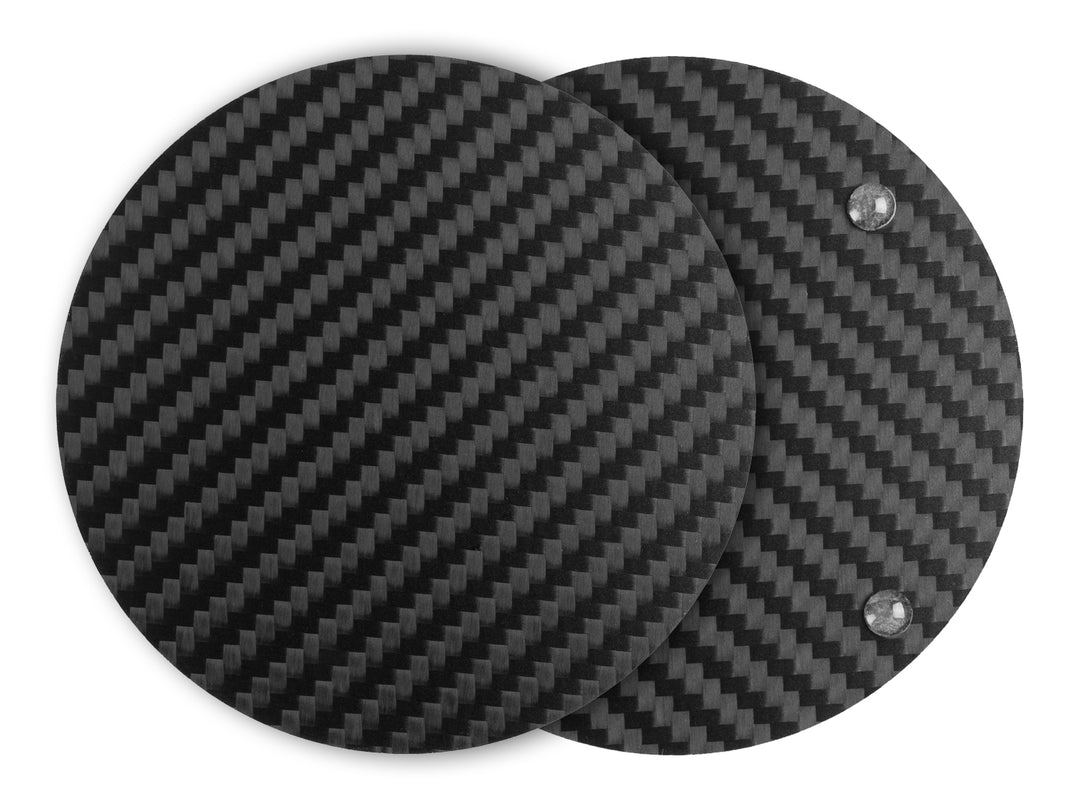 CarbonFG Carbon Fiber Coaster Set