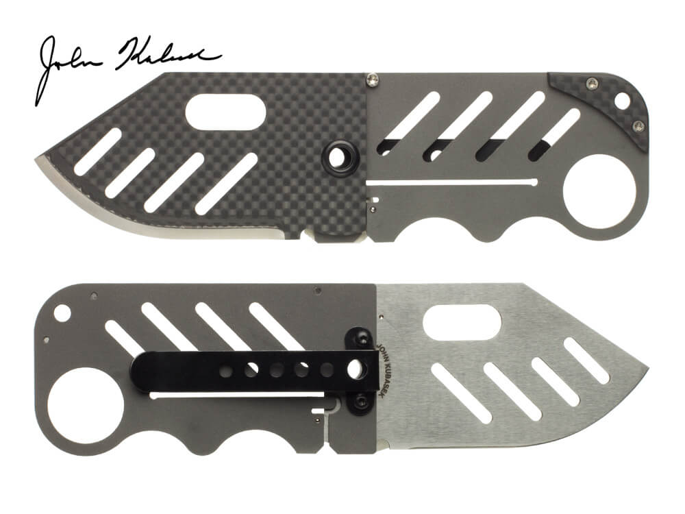 Creditor Carbon Fiber Credit Card Knife by John Kubasek