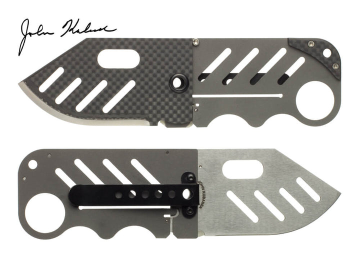 Creditor Carbon Fiber Credit Card Knife by John Kubasek