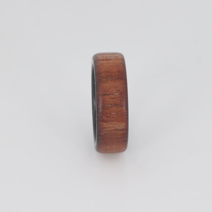 Aloha Carbon Fiber & Koa Wood Ring 360 video