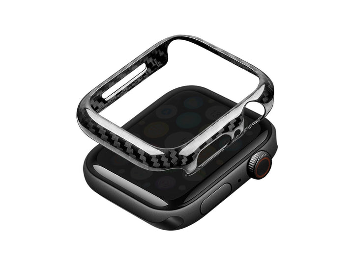 CarboShield carbon fiber Apple Watch case for Series 7, 45mm
