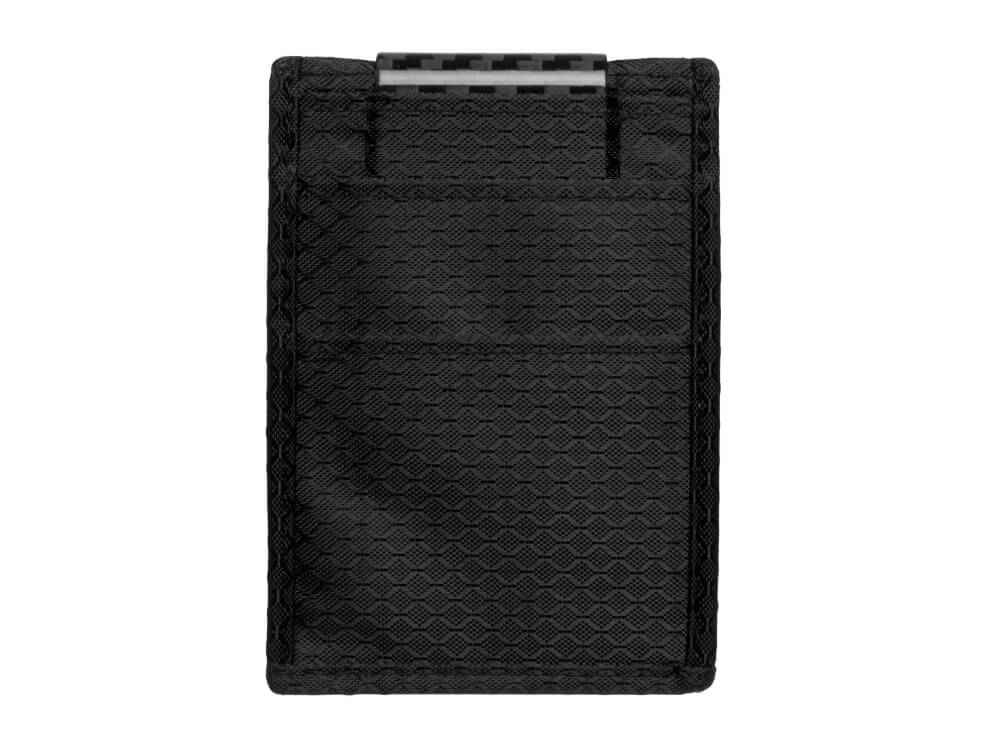 Common Fibers FIT Carbon Fiber Removable Money Clip Wallet, back