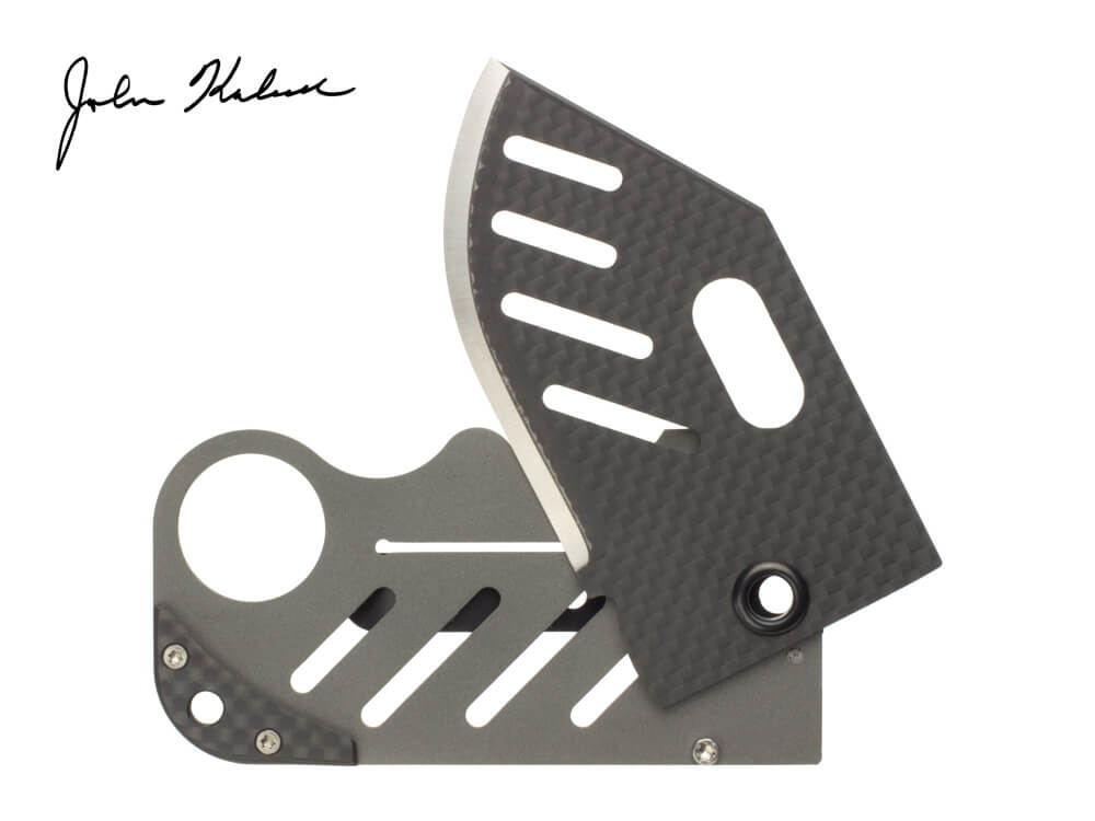 Creditor Carbon Fiber Credit Card Knife by John Kubasek