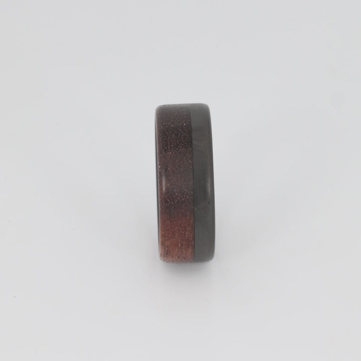 Craftsman 70/30 Carbon Fiber & Walnut Wood Ring 360 video
