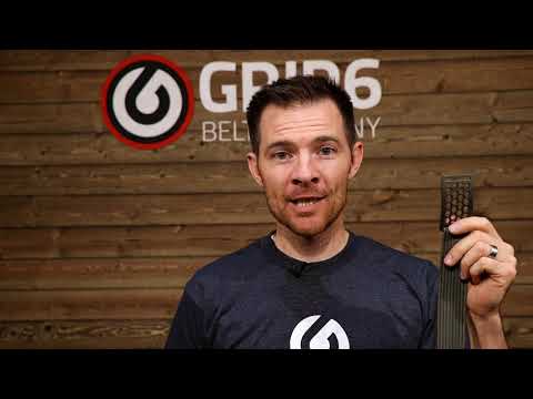 Grip6 Belt with Forged Carbon Fiber Buckle